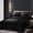 Black, variant on White Satin Silky Comforter Set King Size Summer Cooling Glossy Quilt Set Smooth Touch Luxury Hotel Silk Like Satin Duvet Down Alternative Comforter with 2 Pillowcases for All Seasons