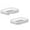 C 2Pack, variant on 2Pcs Storage Container For Fridge Storage Stackable Lunch Meat Storage Ham And Cheese Container For Fridge Cold Storage With Lid. Closure Bags & lids & Boxes