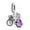 Bicycle Love Pendant, variant on MULA Original Christmas Lucky Travel 925 Sterling Silver DIY Charms 5A Zircon fit Charms Bracelets for Women Jewelry