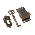 thumbnail image 1 of SUTENGDA Ensemble de Serrures de Porte Rétro avec Clé Serrure Décorative Vintage, 1 of 8