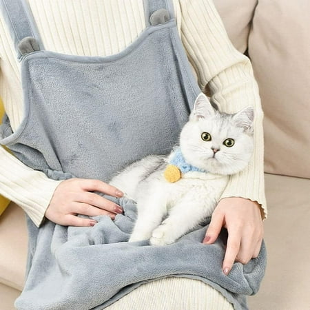 Hgudesign Pet Carrier An with Sping Pocket  Portable Hands Free Shoulder Front Sling Carrier Bag Soft Cn Accompany Carrier Pouch for Small Dog and