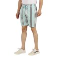 thumbnail image 4 of Inkmeso Casual Cotton PrintedShorts For Mens Summer Elastic Waist Classic Everyday Shorts, 4 of 7