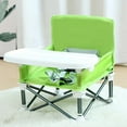 thumbnail image 3 of CSChome Compact Folding Chair Baby Outdoor Beach Chair with Non-Slip Pads High Stability Strong Load-Bearing Folding Chair, 3 of 7