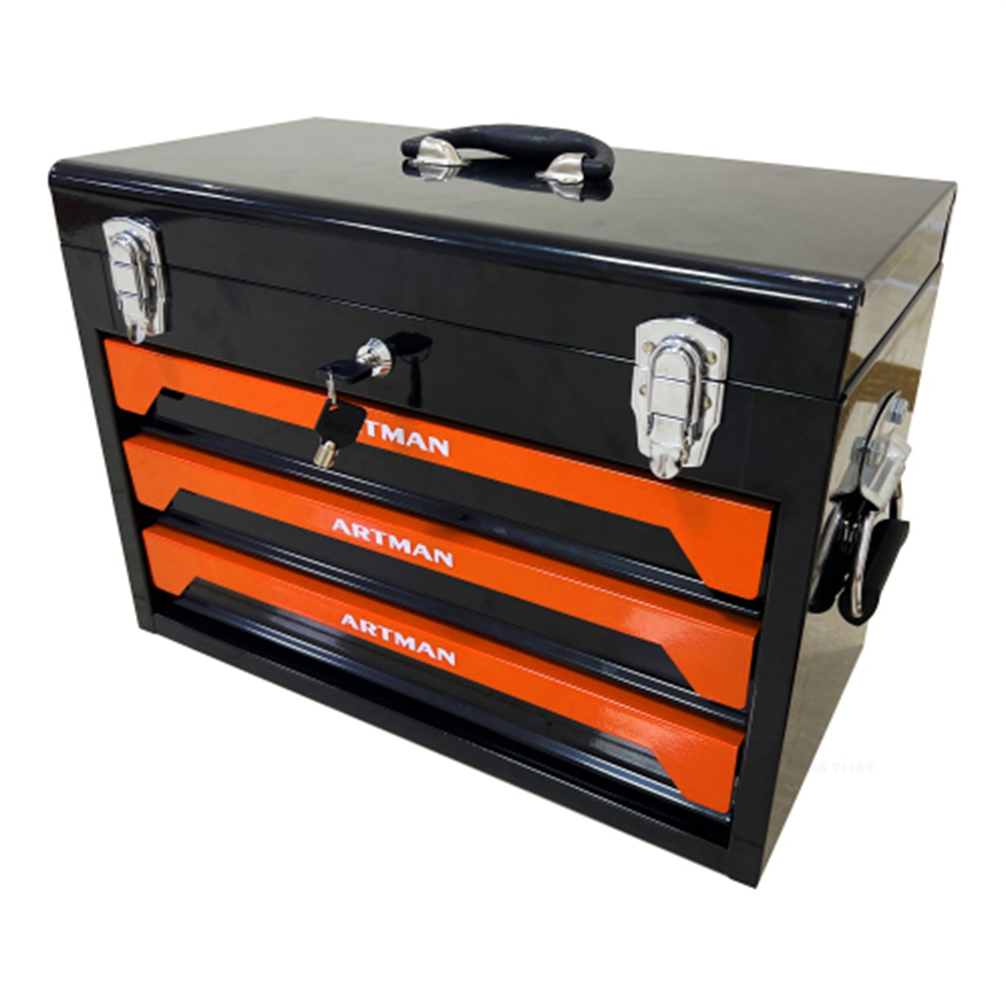 Aukfa 439-Piece Mechanics Tool Set, 3 Drawer Tool Organizer