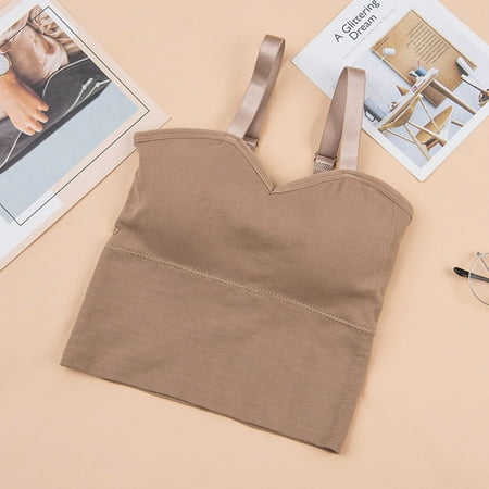 

Simplmasygenix Bras For Women Clearance Summer Fall Women s Cross Sling Chest Wrapped Thin Rimless Vest