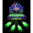 thumbnail image 1 of 36 Pieces - LED Light Up Finger Lights in Bulk Party Favor - Green, 1 of 1