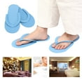 thumbnail image 1 of 12 Pares de Pantuflas Desechables para Pedicura 12 Pares de Pantuflas Desechables Portátiles para Hotel Chanclas Suaves Desechables de 0118 in de Grosor Pantuflas Desechables ANGGREK  Otros, 1 of 8