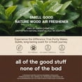 thumbnail image 5 of Wooden Car Air Freshener - Natural Odor Eliminator and Long-lasting Fragrance Diffuser, for Sun visor clips - All vehicle interior accessories (Teak Starter Set), 5 of 5