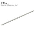 thumbnail image 2 of Uxcell M6 x 250mm 304 Stainless Steel Fully Threaded Rod Right Hand Threads 2 Pack, 2 of 4