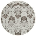 thumbnail image 2 of Addison Rugs Chantille Indoor/Outdoor Transitional Vintage Chocolate Washable Round Rug, 8' x 8', 2 of 6
