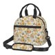 thumbnail image 1 of Easygdp Hippie Bee Honeycomb Caja de Almuerzo para Mujeres y Hombres, Bolsa de Almuerzo Insulada, Bolsas Reutilizables Impermeables para Viajes, Trabajo y Picnics, 1 of 7