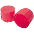thumbnail image 2 of Allstar ALL50804 Red Plastic Fitting Cap for -8AN and 3/4-16 Thread, (Pack of 20), 2 of 4