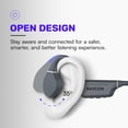 thumbnail image 3 of Auriculares de conducción ósea Raycon Open-Ear Bluetooth Grey, 3 of 5