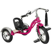 Schwinn Roadster Kids Tricycle, Classic Tricycle, Bright Pink