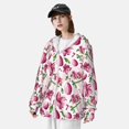 thumbnail image 3 of Lsque Lilies Flowers UPF 50+ Lightweight Sun Protection Men's Women's Long Sleeve Shirt, Hoodie Performance -Large, 3 of 9