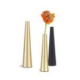 thumbnail image 5 of Nordic Metal Vase Gold/black Small Flower Vases Arrangement Flower Container, 5 of 5