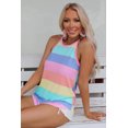 thumbnail image 4 of Débardeur en Tricot Multicolore pour Femme, 4 of 22