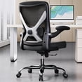 thumbnail image 1 of Silla de oficina ergonómica Ergalithic de malla con respaldo alto y soporte lumbar, 1 of 8