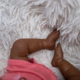 thumbnail image 7 of iCradle Sleeping Newborn Baby Dolls Girl 20 inches Black African American Reborn Baby Dolls Lifelike Babies Cloth Body Best Gift for Kids Age 3+, 7 of 7