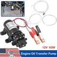 thumbnail image 1 of PEACNNG USA 12V Motor Oil Fuel Fluid Extractor Electric Siphon Transfer Change Pump 60W, 1 of 8