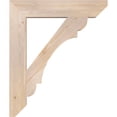 thumbnail image 3 of Ekena Millwork 5 1/2"W x 32"D x 38"H Olympic Slat Smooth Bracket, Douglas Fir, 3 of 4