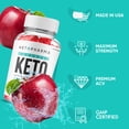 thumbnail image 2 of (5 Pack) KetoPharma Keto ACV Gummies, Apple Cider Vinegar, Max Strength, 5 Month Supply Dietary Supplement, Made in USA, 2 of 6