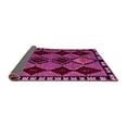 thumbnail image 2 of Ahgly Company Indoor Round Abstract Pink Modern Area Rugs, 6' Round, 2 of 4