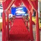 thumbnail image 5 of Alfombra Decorativa Piso Estara Multipropósito Accesorios Compimentos Casa Oficina Cáfe Complimentos rojo Soledad Corredor de pasillo de la etapa de la boda, 5 of 10