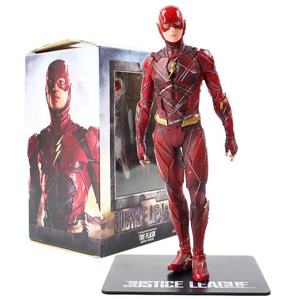 Figura de acción de la película Flash 1/10, 16cm, PVC, modelo coleccionable, Juguetes