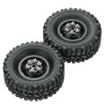 thumbnail image 4 of Neumático RC con buje de rueda de metal, buje de rueda doble, 6WD de repuesto para camión militar WP Irfora tipo 6-rojo, 4 of 7