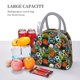 thumbnail image 5 of Disketp Balls Bolsa Térmica para Almuerzo, Lonchera con Abertura Amplia y Gran Capacidad, Organizador Reutilizable para Mujeres, Hombres y Adultos, 5 of 6
