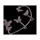 thumbnail image 3 of Pendientes para mujer, regalos para mujer, pendientes de diamantes de moda para mujer, pendientes de clip sin perforación, 1 pieza, calcetines decorativos, 3 of 4