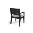 thumbnail image 6 of Miekor Furniture Outdoor 6-Seater Acacia Wood Dining Set with Bench,Dark Gray/Light Gray 44077, 6 of 12