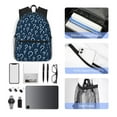thumbnail image 4 of Disketp Question Marks Mochila Ligera Clásica con Múltiples Bolsillos, Mochila Casual para Hombre y Mujer, Ideal para Escuela, Trabajo y Viajes, 4 of 6