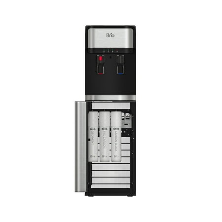 Brio Bottleless CLPOU320UVF3P Water Cooler Dispenser 3 Stage Filtration, Actual Height 41 in.