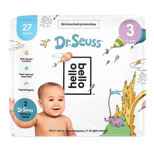 Hello Bello Diapers Dr. Seuss Size 3 (27ct)
