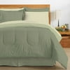 Solid Reversible Bed in a Bag, Green/Celery