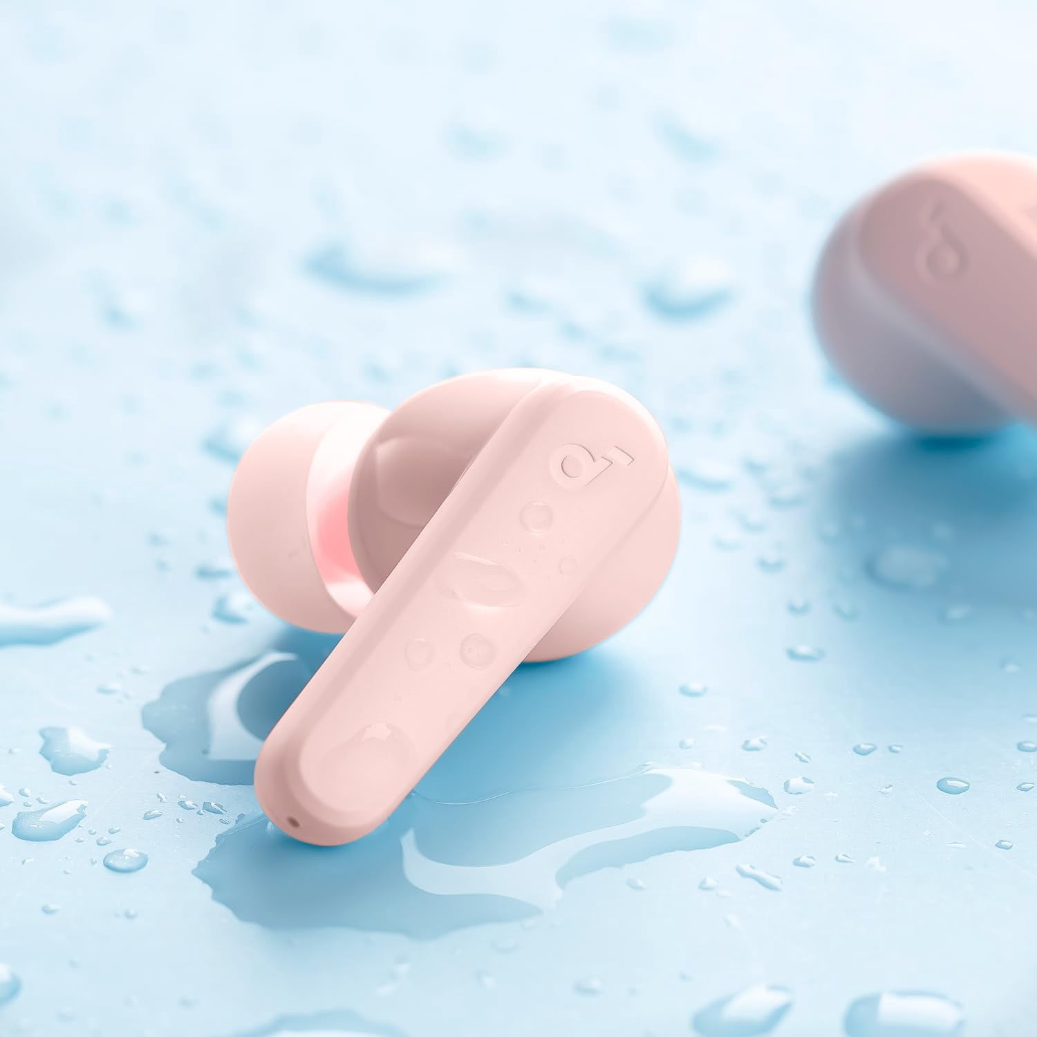 soundcore P25i Bluetooth True Wireless Earbuds, Big Bass, 30H Playtime, IPX5, with Charging Case, Pink
