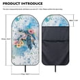 thumbnail image 6 of Garronmavis Front Car Seat Towel Cover, Waterproof Sweat Proof with Easy Installation, Seat Protector for Post Workout Beach Hiking, Universal Fit for Cars SUV Trucks Sedan Van, 6 of 8