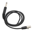 thumbnail image 4 of Cable mini XLR Bling Bling hembra de 3 pines a macho de 6,35 mm 3,3 pies, 4 of 12