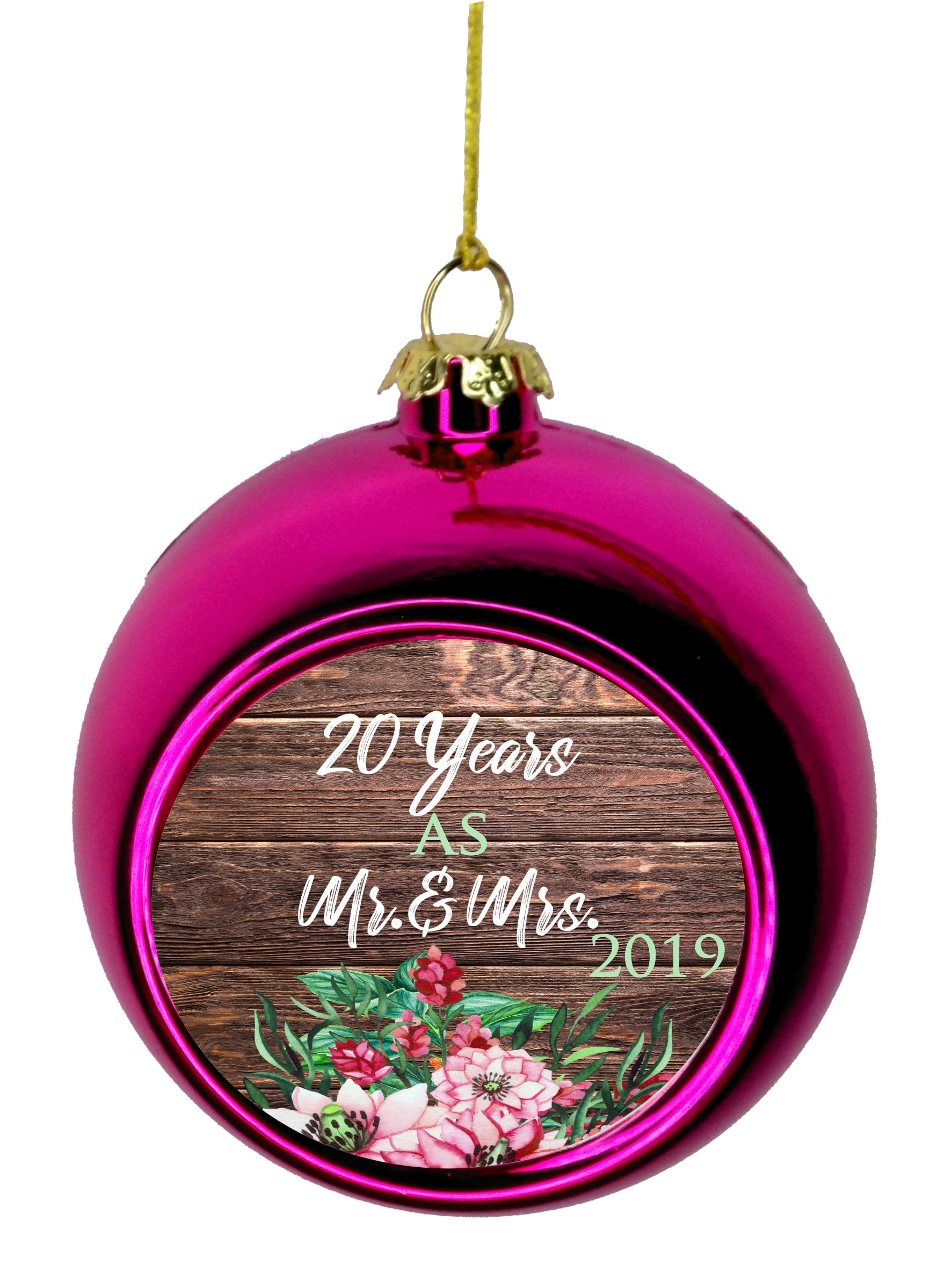 anniversary christmas ornaments