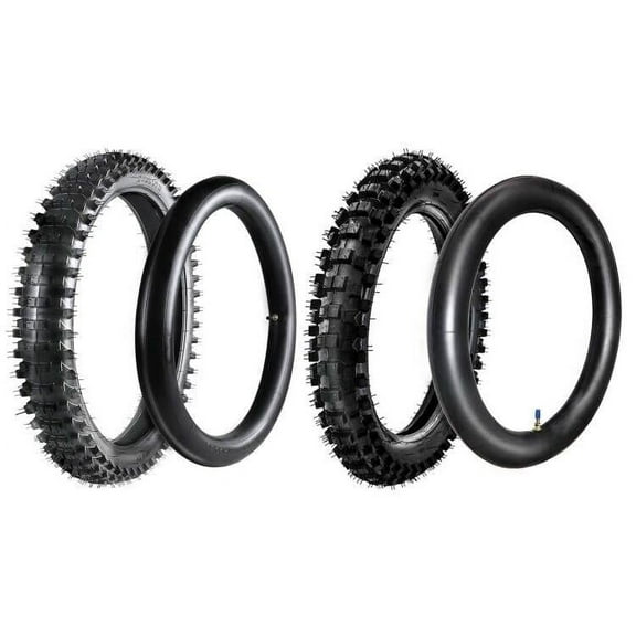 Front 70/100-19 & Rear 90/100-16 Dirt Bike Tire Complete Tire   Tube Set for Off Road Dirt Pit Bike Apollo SSR Taotao 125cc 150cc 200cc 250cc CRF150 XR100 KX100 TTR125 DRZ125