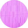 thumbnail image 1 of Ahgly Company Indoor Round Abstract Purple Contemporary Area Rugs, 8' Round, 1 of 4