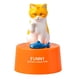 thumbnail image 1 of Lindo temporizador mecánico de cocina, temporizador de huevo giratorio con esfera de cuerda de 60 minutos, sin pilas, anillo fuerte (gato), 1 of 5