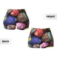 thumbnail image 5 of Fotbe Easter Eggs1 Seamless Shorts, Womens Workout Shorts High Waist Stretch Booty Short for Gym/Yoga/Running/Biking-Small, 5 of 9