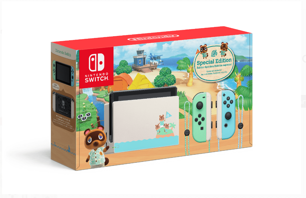 Nintendo SWITCH Animal Crossing Limited Edition Handheld Video Game Console System Walmart
