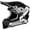 Matte White, variant on Mode MX Corsa Youth Offroad Helmet Matte White LG