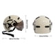 thumbnail image 2 of Greeniant Casco de moto de máxima seguridad Equipamiento Casco Ciclismo Diferencia deformada - Casco facial para ciclismo abierto Fijo Ciclismo Perla blanca, 2 of 6