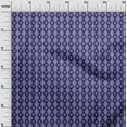 thumbnail image 3 of oneOone Cotton Poplin Blue Fabric Geometric Quilting Supplies Print Sewing Fabric By The Yard 42 Inch Wide, 3 of 4