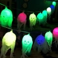 thumbnail image 1 of Halloween String Light Skeleton Head LED String Light Holiday Light String, 1 of 10